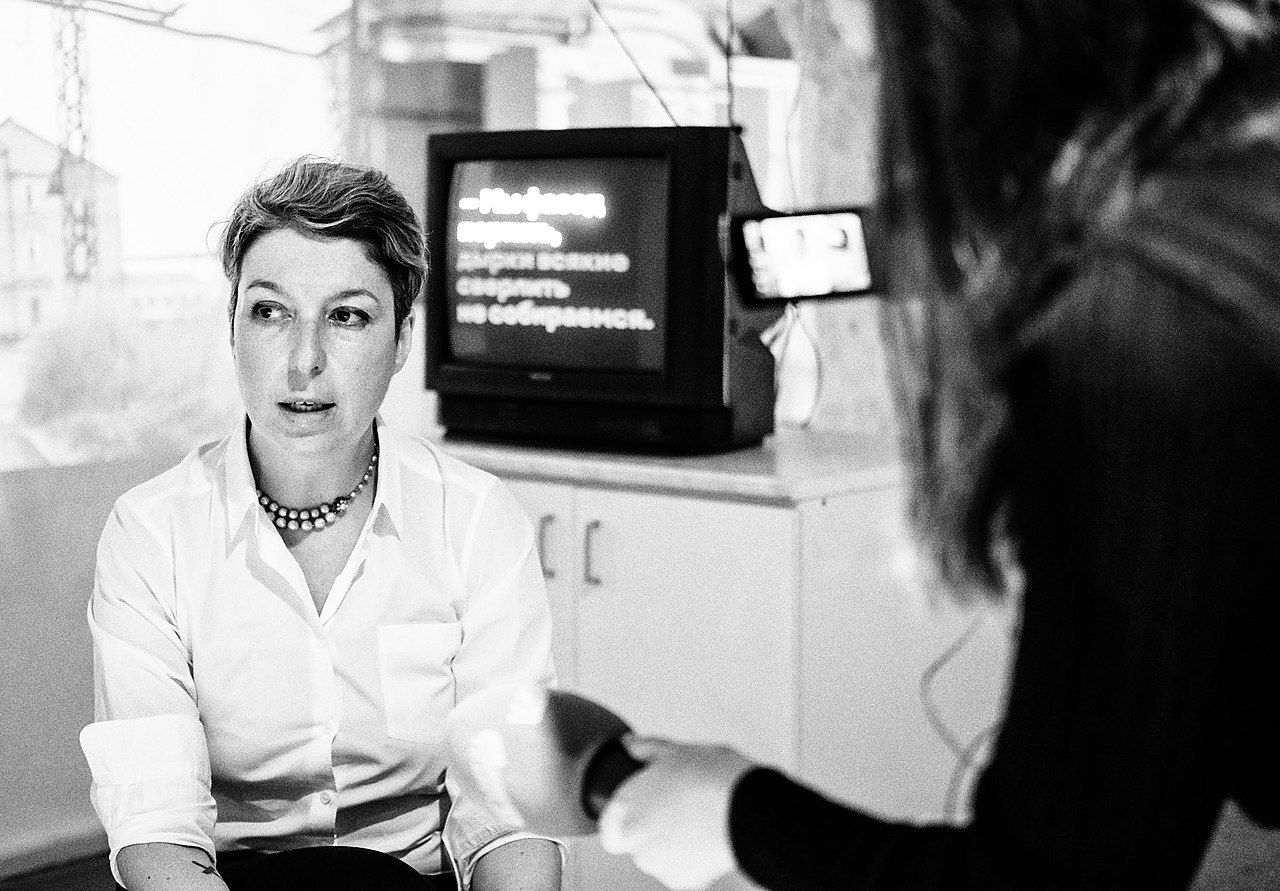 Anna Narinskaya fotografiert von Wladimir Jarotsky