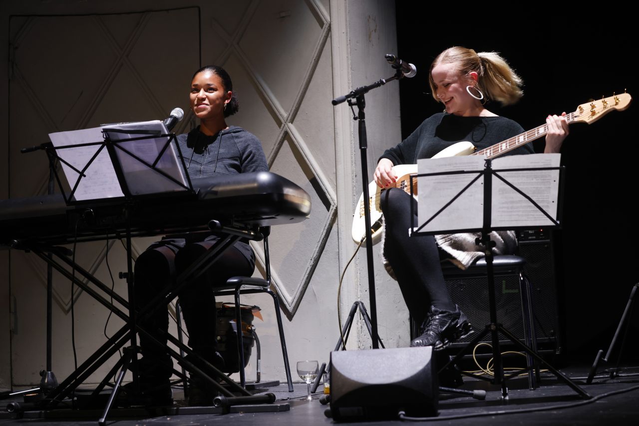 Djodjo Kassé und Lulu Hacke (c) Ute Langkafel