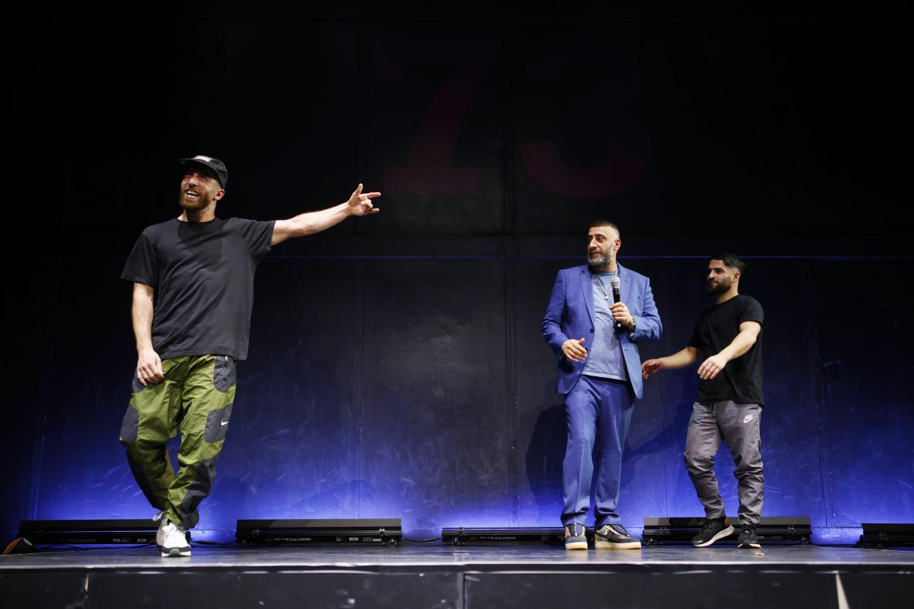 Bboy Kcone, Kida Ramadan und Maradona (c) Ute Langkafel