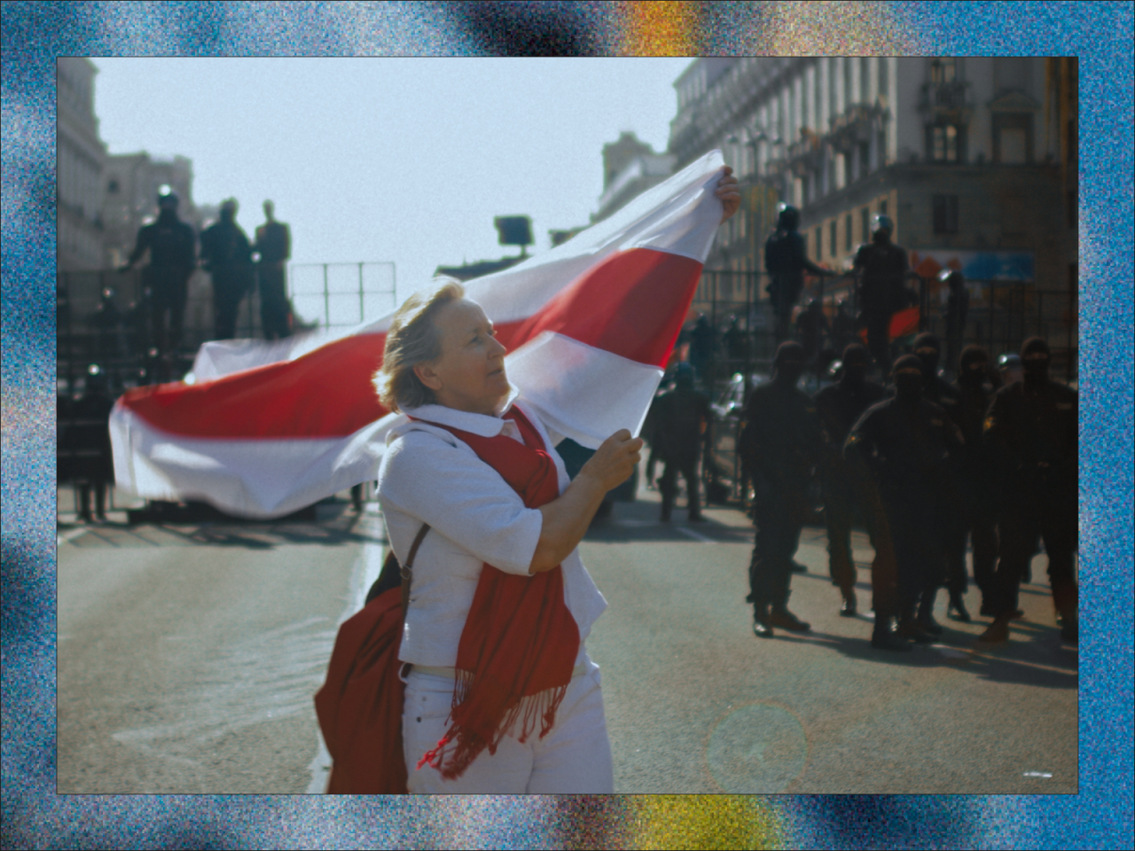 Film still: COURAGE