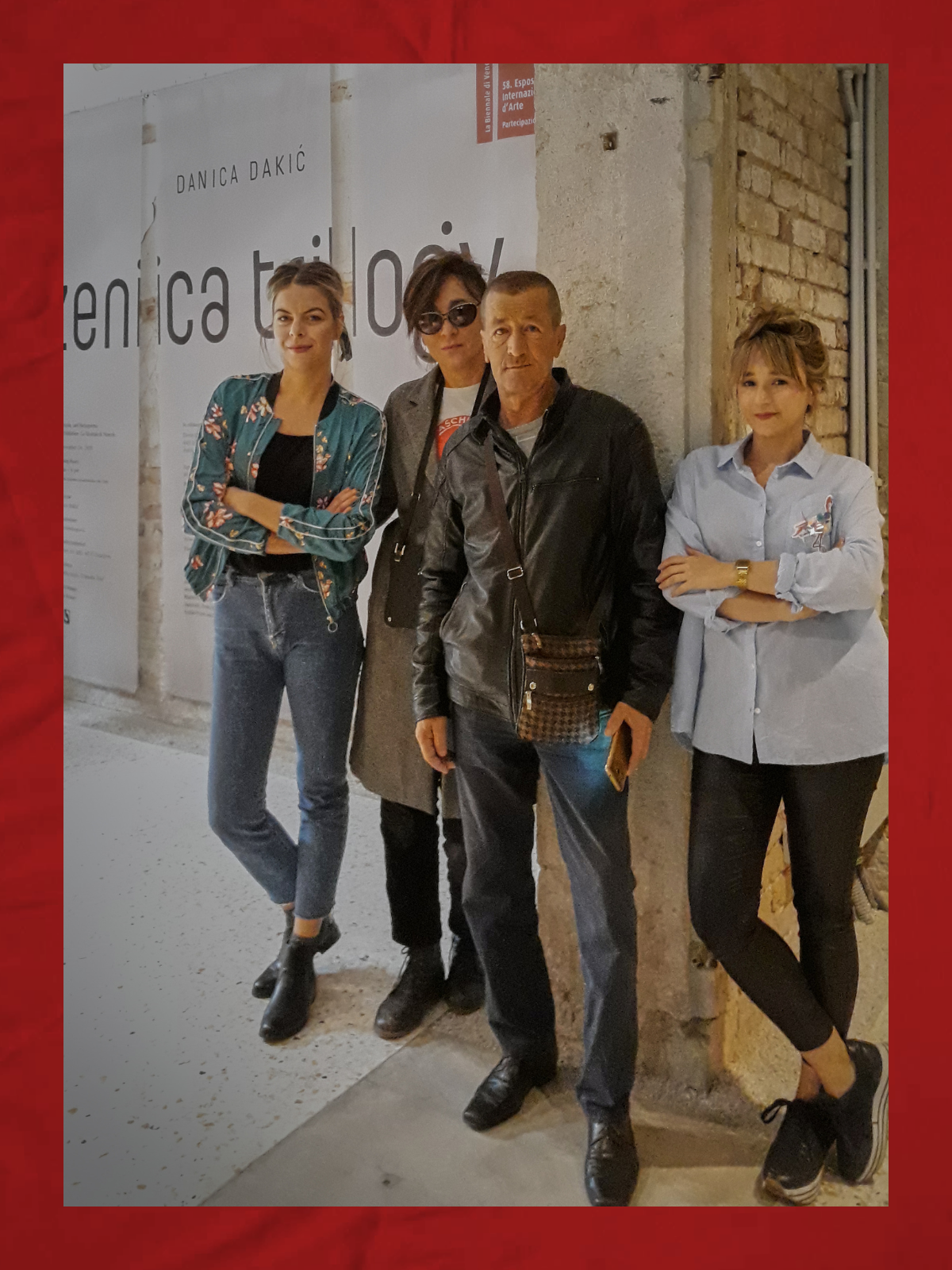 Fhoto © Danica Dakić Anja Bogojević, Danica Dakić, Adil Safić and Amila Puzić, La Biennale di Venezia 2019