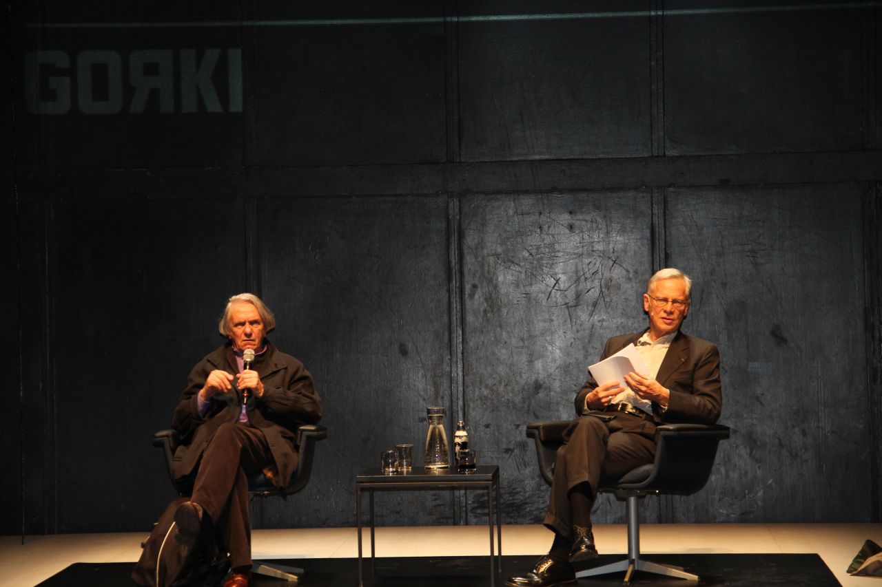 Passagen Gespräche: Stören!_Alain Badiou_Maxim Gorki Theater